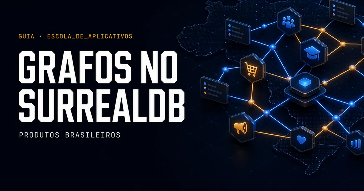 Grafos no SurrealDB: 4 aplicações para produtos brasileiros