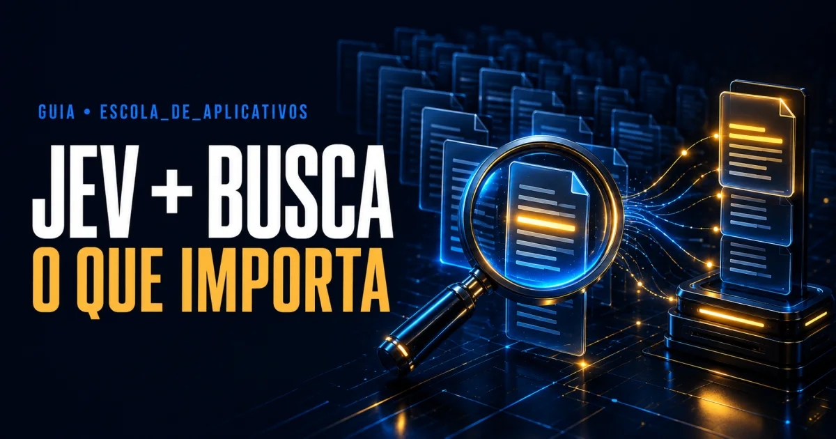 Buscar é fácil; decidir o que importa é o trabalho