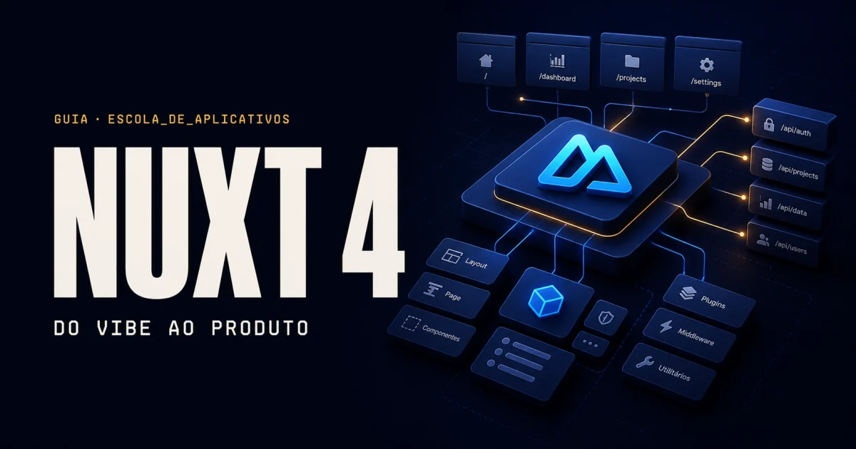 Nuxt 4: uma base para transformar vibe coding em produto