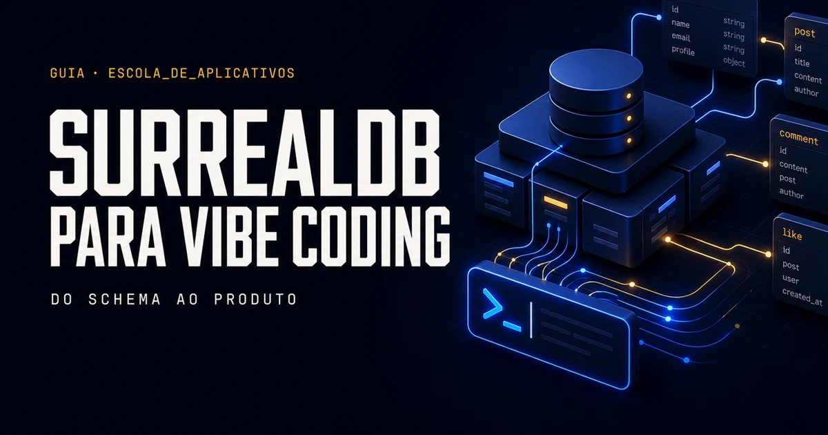 SurrealDB para vibe coding: do primeiro schema a um produto real