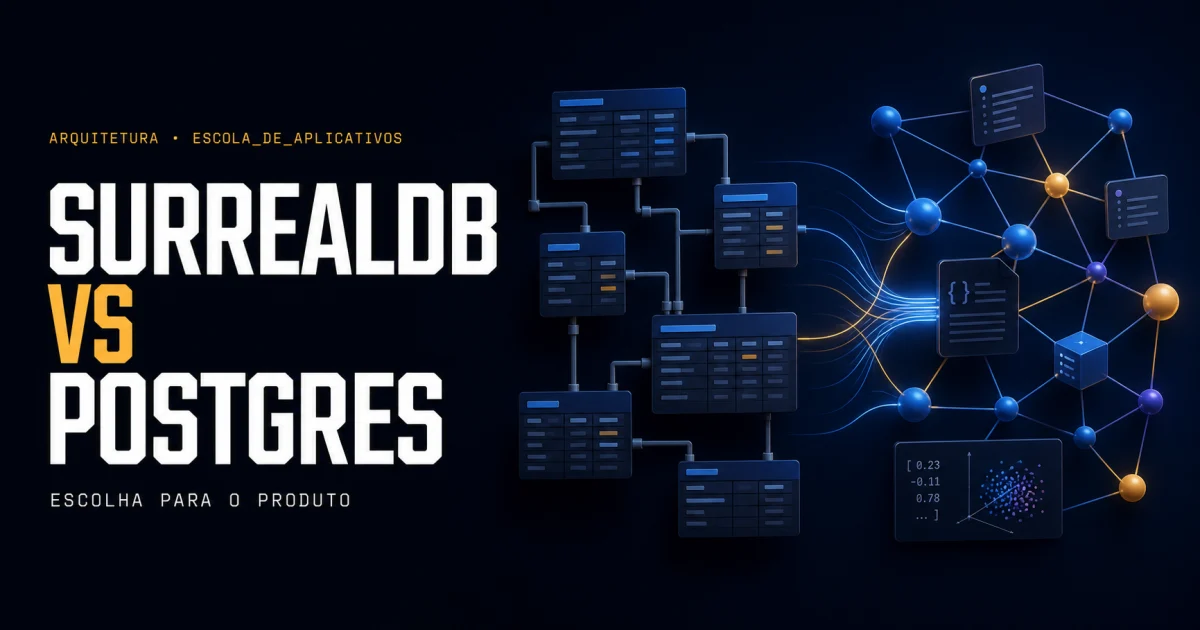 SurrealDB vs Postgres: como escolher para o seu produto