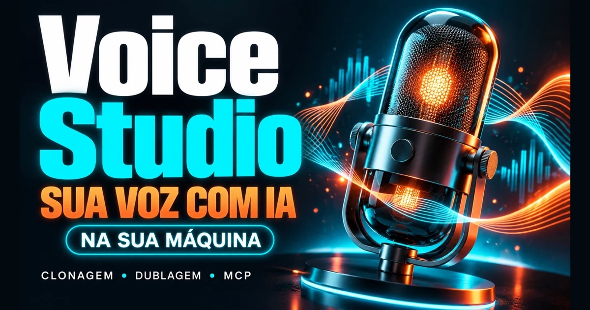 VoiceStudio: clonagem de voz e dublagem com IA no seu computador